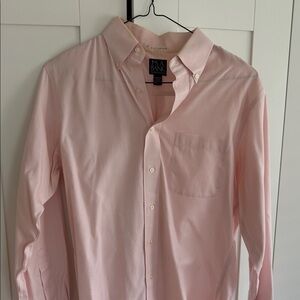Jos. A. Bank Light Pink Casual Button Down Shirt